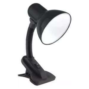 Disparo - Lámpara Escritorio Led Flexible Direccional Clip Luz Led Negro