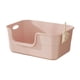 thumbnail image 3 of Caja de arena abierta para gatos pequeños y grandes, fácil de llevar, antisalpicaduras, suministros portátiles para mascotas, inodoro para gatos Extra, 3 of 5