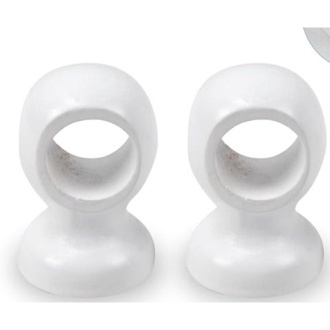 Genérico - Soporte De Barra De Cortina De Madera75X28Mm