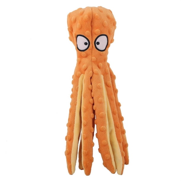 1 Piece Octopus-Shaped Pet Squeak Toy - Anxiety Relief for Cats & Dogs!