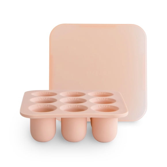 Contenedor para Almacenamiento de Alimentos mushie Bandeja para Congelador 10.5x10.5x3.5 cm