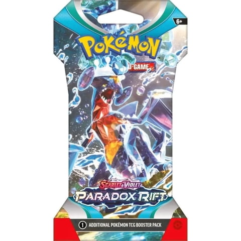 Paquete De Refuerzo Pokémon Tcg Scarlet & Violet Paradox Rift