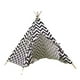 thumbnail image 1 of Carpa Tipi Niños Infantil 160 Cm Zig-Zag Juguete Decoracion, 1 of 7