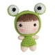 thumbnail image 3 of Kit De Inicio De Tejido Hecho A Mano Llavero Juguete De Tejido A Mano Para Accesorios Verde, 3 of 5