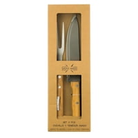 Decoexpress - Set 2 Pzs Cuchillo Y Tenedor Asado Lyn