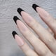 thumbnail image 5 of 24 uñas postizas estilo francés, largas, rosas y blancas, para mujeres y niñas., 5 of 6