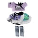 thumbnail image 2 of 1/12 Ropa Para Mu?ecas, Regalo Bonito Para Ni?as, Vestido, Accesorios Para Mu?ecas En Miniatura, Disfraz Violeta, 2 of 5