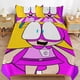 thumbnail image 1 of Hamster & Gretel Cartoon Bedding Sets Ultra Soft Skin-Friendly Duvet Cover 3 Piece, Cute Comforter Cover Bed Set for Boys Girls Kids, 1 of 5