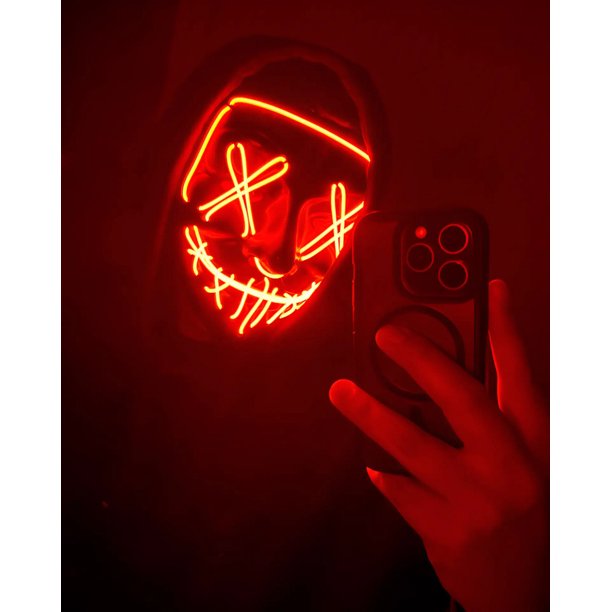 Mascaras Led la Purga Halloween