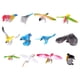 thumbnail image 2 of 12 Figuras De Pájaros Realistas Para Decoración De Tartas, Colección Para Niños Pequeños, 2 of 5