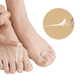 thumbnail image 3 of 12 almohadillas de gel para la cresta del dedo en martillo, almohadillas de gel para el dedo en martillo, enderezadoras y correctoras, 3 of 6