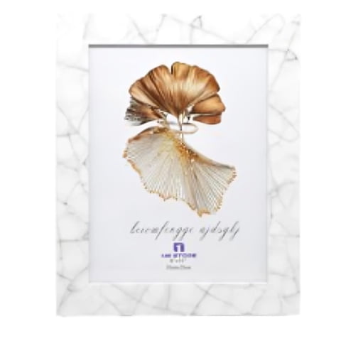 Genérico - Marco De Mármol Blanco Gh3112 (20X25 Cm 8X10Pulg)