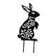 thumbnail image 5 of Adornos De Césped Para Escultura De Jardín, Silueta De Conejito De Pascua, Para Festival De Patio, 5 of 5