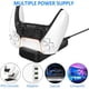 thumbnail image 4 of Base de carga para mando de PS5, cargador doble para mando DualSense de Playstation 5 con cable de carga tipo C, 4 of 7