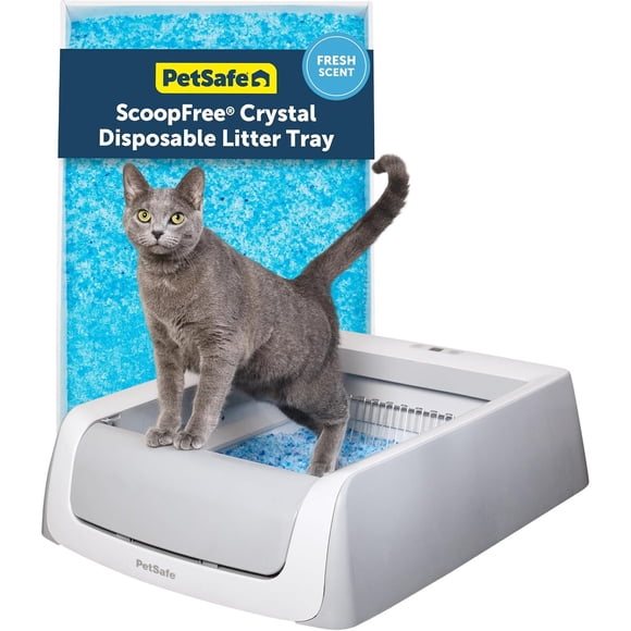 PetSafe ScoopFree Crystal Pro Legacy Self-Cleaning Litter Box