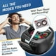 thumbnail image 2 of Reproductor de Casetes y CD Boombox Klim CD Bluetooth Radio AM/FM, 2 of 3