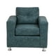 thumbnail image 4 of Living George 211 Cuero Auris Azul Petroleo, 4 of 10