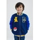 thumbnail image 2 of Chaqueta bomber Pokémon Pikachu para niños pequeños, color azul marino, de 7 a 8 años, 2 of 3