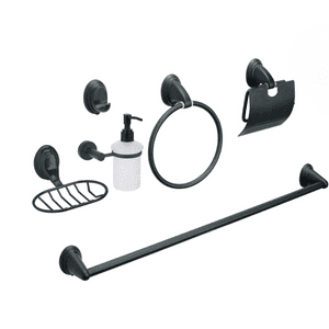 Victtorino - Juego De Accesorios De Baño Negro Notte
