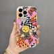 thumbnail image 1 of Leopard Print Pattern Liquid Silicone Mobile Phone Case Full-Body Protection Shockproof Anti-fall TPU Soft Rubber Case Color: Transparent White Black For Men Women For Apple IPhone 14 13 12 11 XS XR, 1 of 2