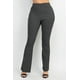 thumbnail image 1 of Pantalones a Cuadros Ajustados con Pernera Acampanada, 1 of 5