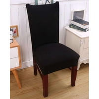 Todo Para El Hogar - Set De 6 Fundas Lisas Elasticadas De Sillas