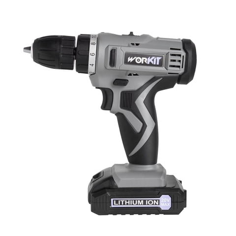 Taladro Inalambrico Workit T250 20V + Accesorios