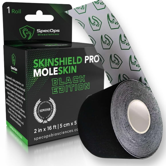Rollo de moleskin SpecOps Biosciences de 5 cm x 4,9 m