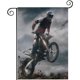 thumbnail image 1 of Motocross Sucio: Moto de Tierra-bandera de jardín temática. Regalo perfecto para fans, amigos y familiares, ideal para actividades al aire libre y decoración de fiestas.28CM*45CM, 1 of 5