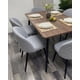 thumbnail image 4 of Silla Nordic Lino Black Gris, 4 of 4