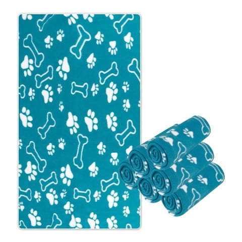 Genérico - Set 3 Manta Termica Para Mascotas Diseño Huella 90X60 Cm Lau