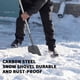 thumbnail image 3 of Pala para nieve BARAYSTUS, pala plana con mango ajustable, 150 cm, 3 of 7
