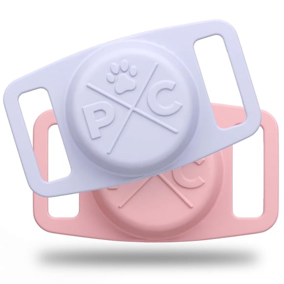 Funda para AirTag Pup Culture ligera y resistente para collar de perro