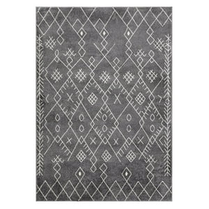 Modalfo - Alfombra Florida Gris 120 X 180 Cm