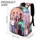 thumbnail image 3 of Outer Banks-theme Backpack, Campus style schoolbag Bookbag with Adjustable Shoulder Straps And Large Zip Compartment, Unisex Travel Bags.42x30x15cm, 3 of 6