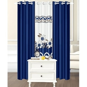 Todostore - Cortinas De Tela 3 Paños 97X220Cm