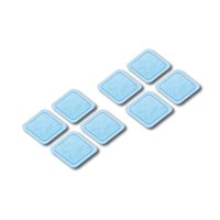 Beurer Em59 Paquete De 8 Almohadillas De Gel Reemplazables Para Unidad Tens