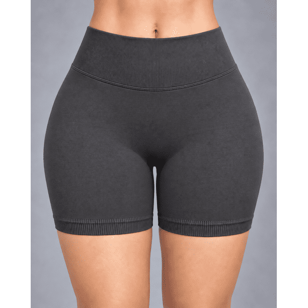 Short Deportivo Corto Mujer Faja Alta Levanta Glúteos Gym