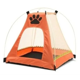 thumbnail image 1 of Carpa Cama para Mascotas tipo Cueva 40x40x42 Naranja, 1 of 1