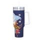thumbnail image 2 of Jabberjaw Vaso aislado de acero inoxidable con asa, diseño temático, regalo para familia, amigos y fans; incluye pajita y encaja en el portavasos estándar, 40 oz, 2 of 6