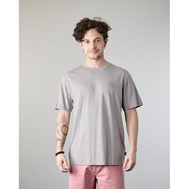 Polera hombre manga corta Flower XV1777 Polemic