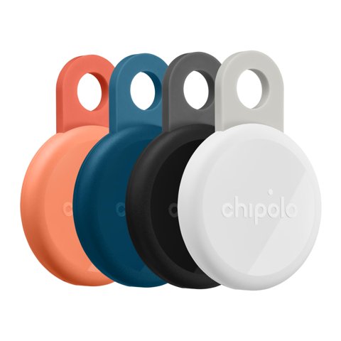 Etiqueta De Seguimiento Bluetooth Chipolo Loop Recargable, Paquete De 4