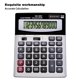 thumbnail image 3 of Calculadora YEBMoo YE1200v de 12 dígitos con doble alimentación y pantalla LCD, 3 of 7