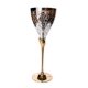 thumbnail image 3 of Juego de copas de champán StonKraft Esplanade de latón grabado, copas de vino, copas de vino, copas de vino (gruesas), pulidas en plata, 3 of 4