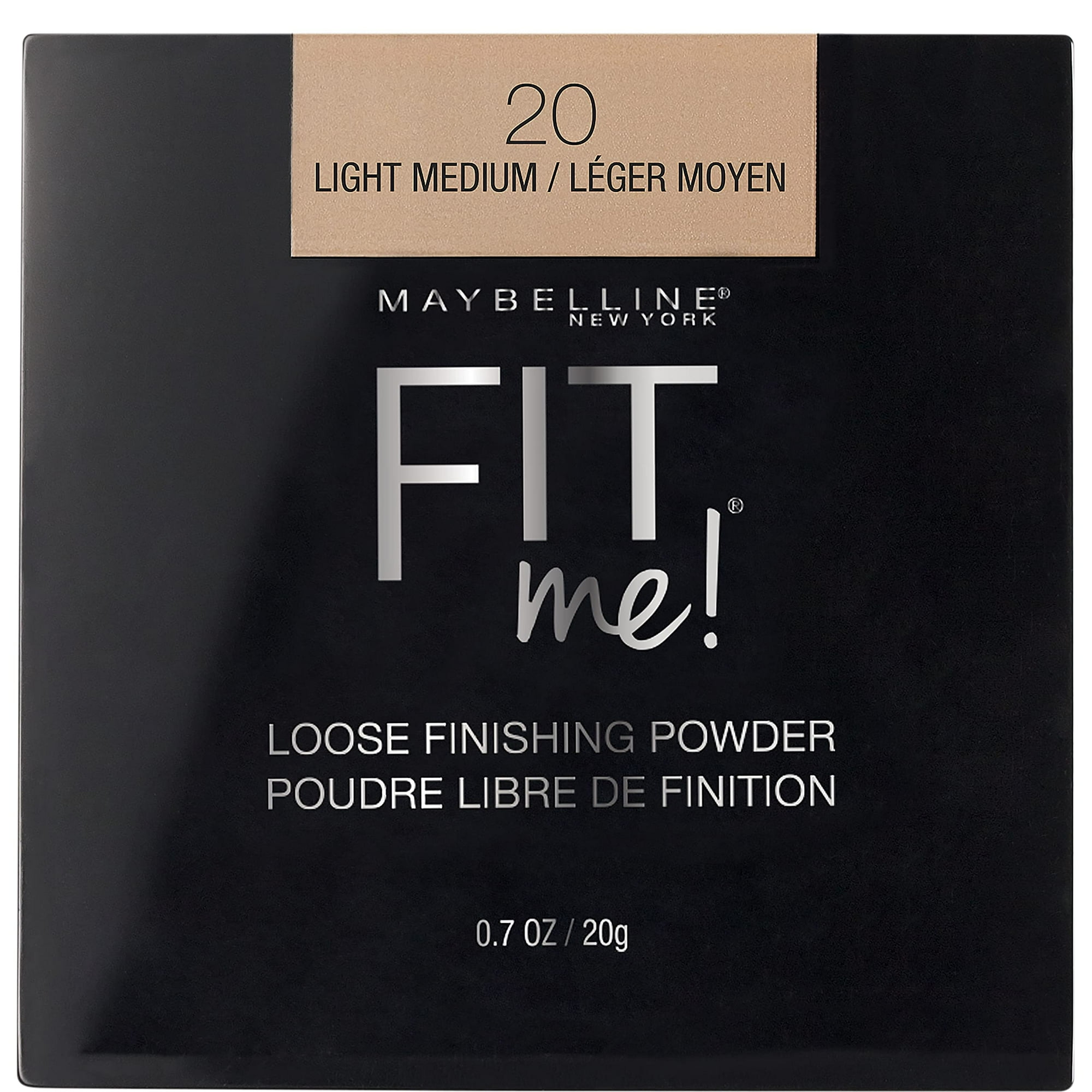 Polvo Fijador Maybelline Fit Me Light Medium, 1 Unidad