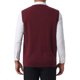 thumbnail image 3 of INSPIRE CHIC Chalecos para Hombre Argyle Tejido Ajustado Sin Mangas de Color Contrastante Chaleco Pullover M Burdeos Azul Marino, 3 of 7