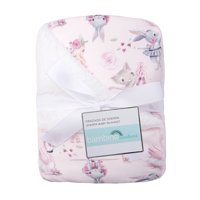 Bambino - Frazada De Sherpa Rosado Bailarinas Niña