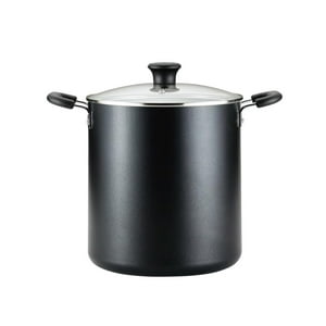 Antiadherente Stockpot T-Fal Initiatives De 8 Cuartos De Galón, Apto Para Horno, 175 °C