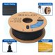 thumbnail image 2 of Filamento para impresora 3D 3DHojor Matte PLA, 1,75 mm, 1 kg, negro mate, 2 of 6