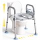 thumbnail image 1 of Elevador de Asiento de Inodoro HOLYHEAL con Altura Ajustable y Asas, 1 of 7